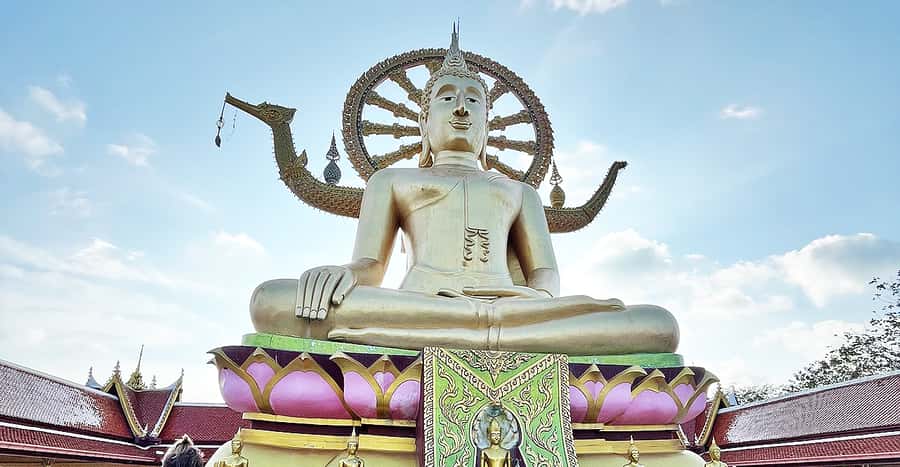 Jeep Tour Koh Samui Jungle Safari Full Day Adventure - Guan Yu Shrine and the mummified monk at Wat Khunaram
