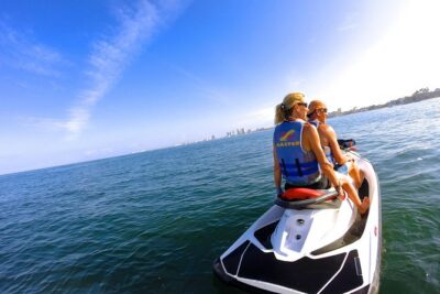 Jet Ski Safari in Puerto Vallarta - Riding the Puerto Vallarta coastline: Malecón and downtown from the sea