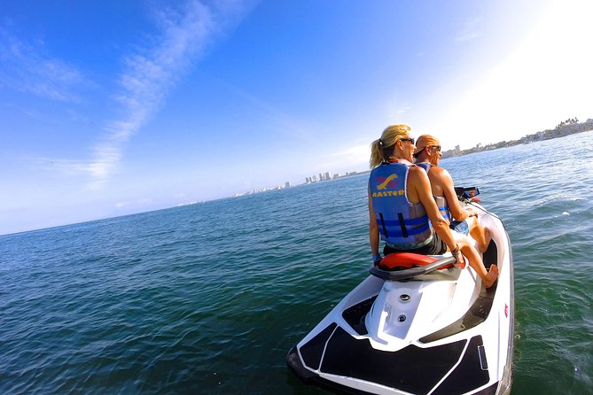 Jet Ski Safari in Puerto Vallarta - Riding the Puerto Vallarta coastline: Malecón and downtown from the sea
