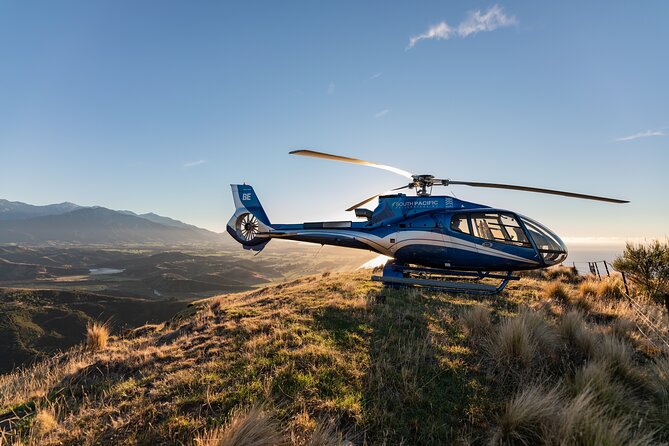 Kaikoura Whale Watching - 45 Minute Ocean Safari - The remote hilltop landing: the photo moment with real bragging rights