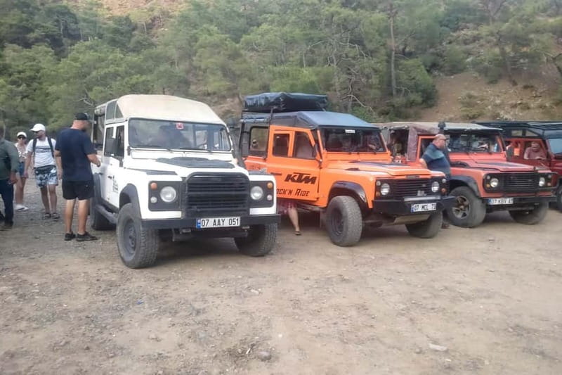Kemer: Jeep Safari to Olympos Beach & the Flames of Chimaera - The morning start: photo stop, then Olympos Beach