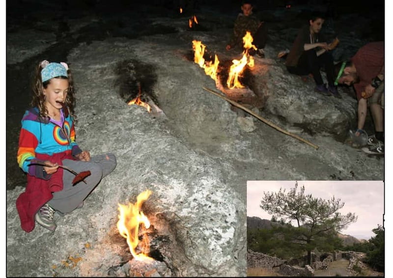 Kemer: Jeep Safari to Olympos Beach & the Flames of Chimaera - Olympos ruins: a quick look, not a deep history tour