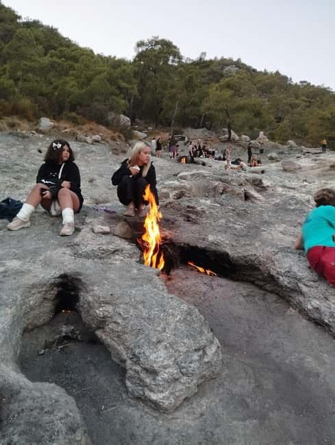 Kemer: Jeep Safari to Olympos Beach & the Flames of Chimaera - Yanartaş (Chimaera): the 1000-metre climb that makes or breaks the day