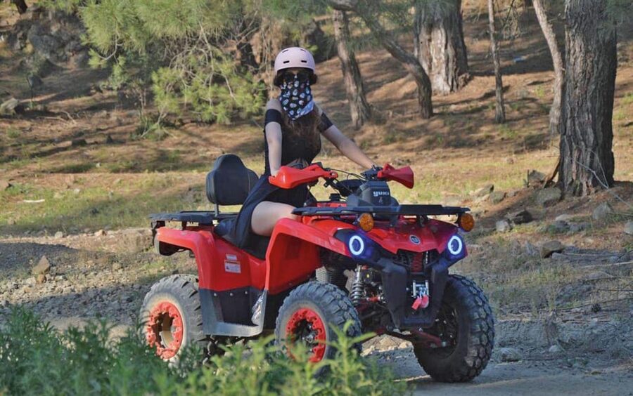 Kemer: Quad Safari Experience - Pickup and how the day flows from bus to Camyuva