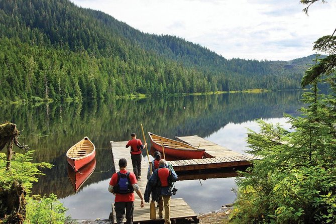 Ketchikan Jeep and Canoe Safari - Lake Harriet Hunt Canoe Across a 37-Foot Mountain Lake