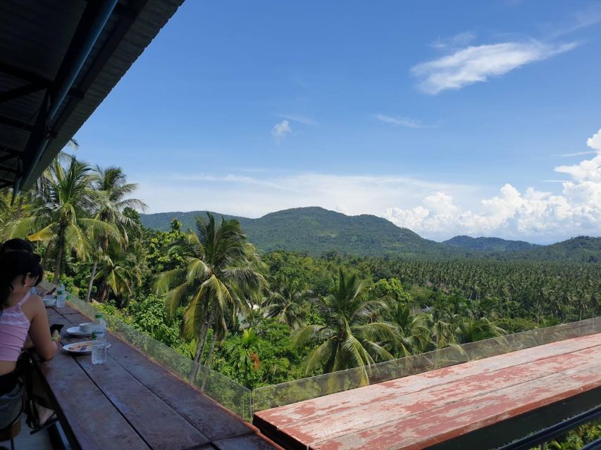 Koh Samui: 4x4 Sightseeing Safari & Elephant Sanctuary Tour - Wat Teepangkorn and the golden Buddha statue stop