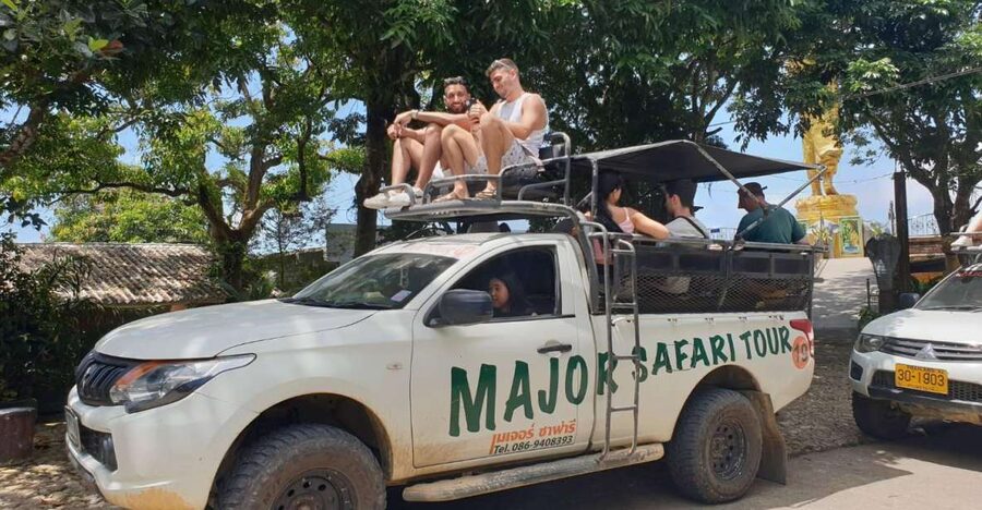 Koh Samui: 4x4 Sightseeing Safari & Elephant Sanctuary Tour - Namuang Waterfall: a cooling break, not a guaranteed wow