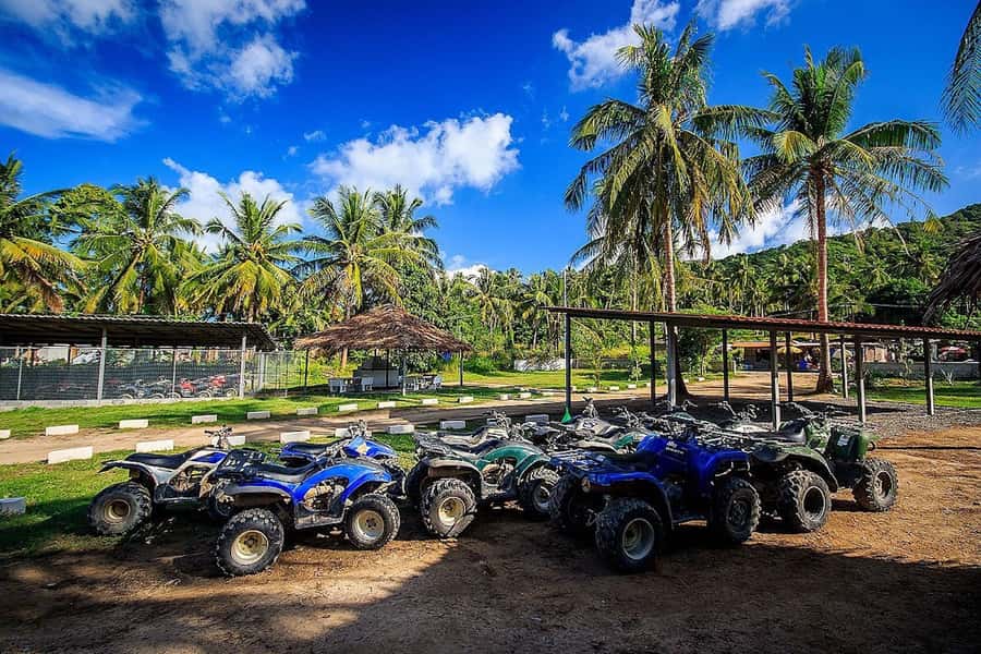 Koh Samui: ATV Quad Bike Safari Tour - Dust, water, and steep uneven ground: wear this, skip that