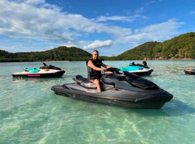Koh Samui: Jetski Safari, Snorkeling to Pig & Virgin Islands - New Seadoo jetskis: beginner comfort with real power