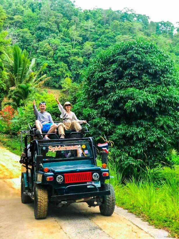 Koh Samui Jungle Adventure: 4x4 Off-Road Safari & Lunch - Na Muang Waterfall Time: Swim Optional, Comfort Required