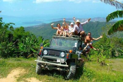 Koh Samui Jungle Safari By JEEP With MR.UNG (Including Lunch) - Jeep logistics on Koh Samui: pickup, convoy energy, and timing
