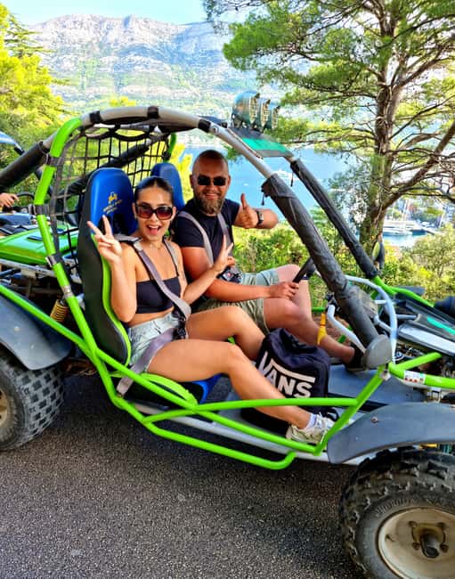 Korcula: Buggy Safari with Local Food and Wine Tasting - The loop around Korčula: vineyards, olive country, and photo stops