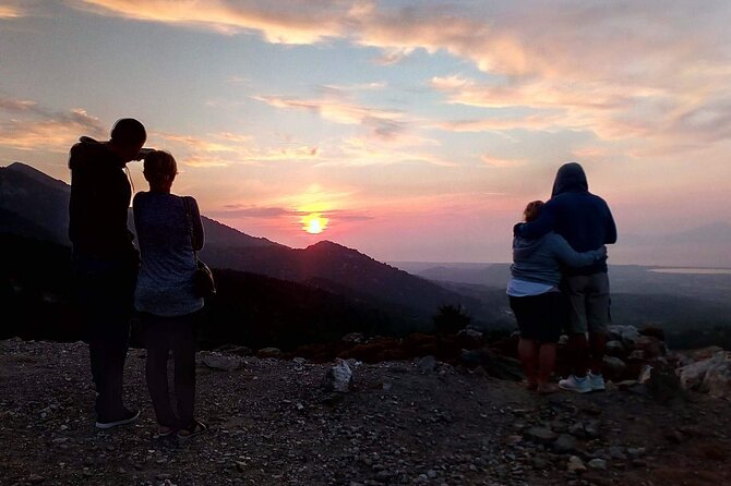 Kos 4x4 Sunset Safari Tour - The off-road start: Dikaios Mountain Viewpoint before the main show