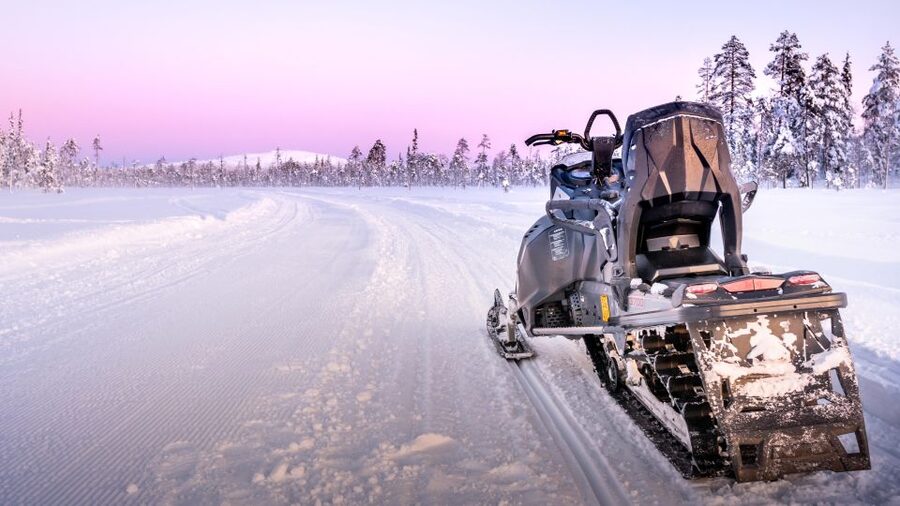 Levi: 3 Hour Snowmobile Safari Around Levi with Coffee Break - The Ride Through Sirkka: Forest Turns, Open Swamps, and Photo Stops