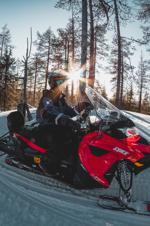 Levi: Easy Snowmobile Safari into the Nature - Levi snowmobile safari: what the experience actually feels like