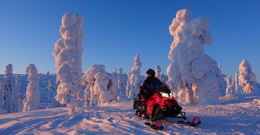 Levi: Evening Snowmobile Safari - Key highlights that matter on this Levi night ride