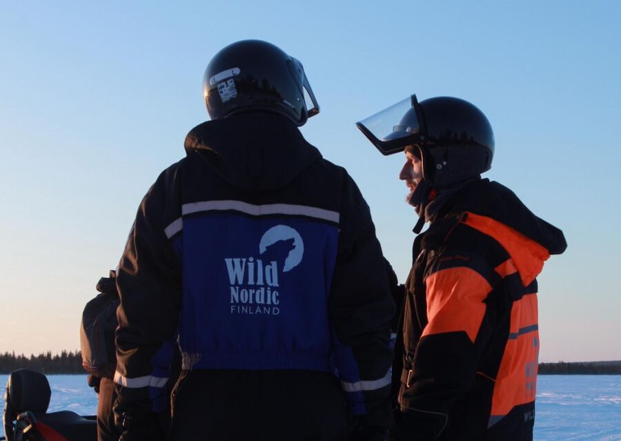 Levi: Snowmobile Safari to the Levi Nature - Two Ways to Experience It: Driver Training vs Passenger Relaxed Mode
