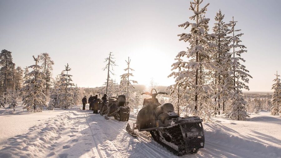 Levi: Snowmobile Safari to the Levi Nature - The Main Ride: What the 105 Minutes Actually Feels Like