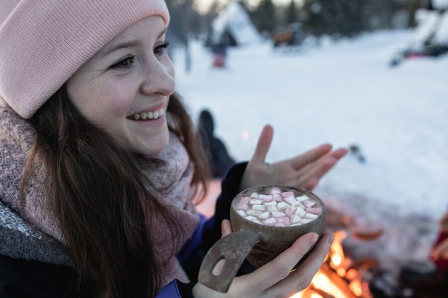 Levi: Snowmobile Safari with Ice Fishing and Outdoor Lunch - Key highlights at a glance