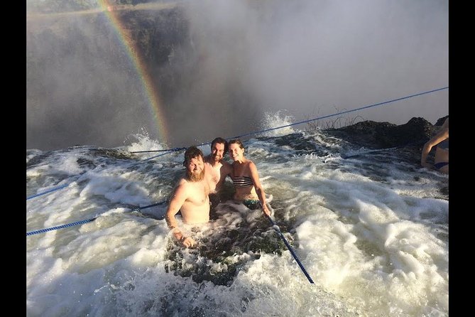Livingstone Island and Devil's Pool Walking Safari - Walking the Falls Edge on the Zambian Side