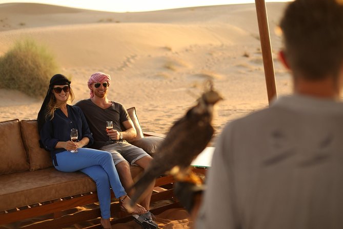 Luxury Desert Safari with Michelin-Curated Fine Dining Experience - Camel ride to a lamp-lit dinner sanctuary