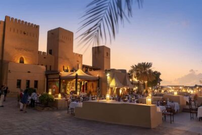 Luxury Dubai Desert Safari, BBQ, Camel Ride, Quad Bike, Show - Arriving at Sahara Desert Fortress: Where the Luxury Feeling Starts