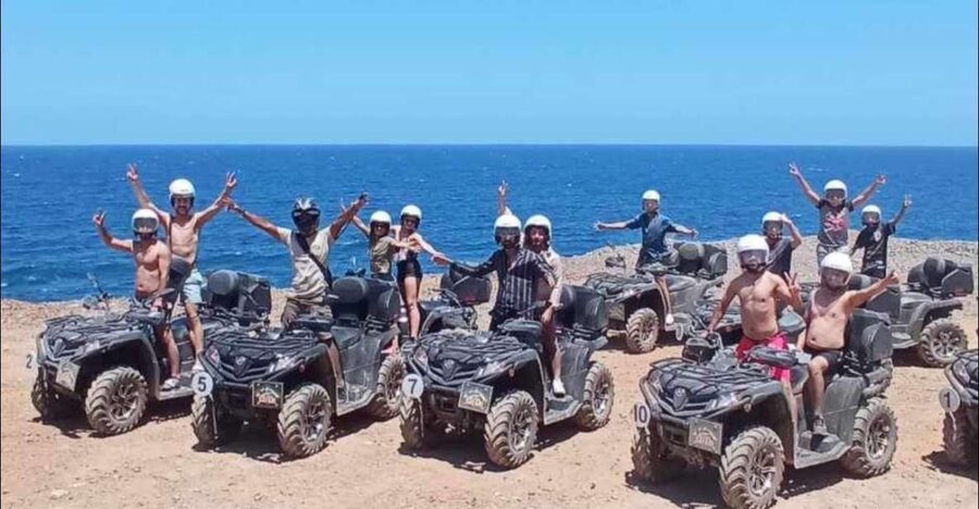 Malia: Off-Road Quad Safari Tour with Lunch and Transfers - Neapolis and the swimming break: what the water time does for your legs