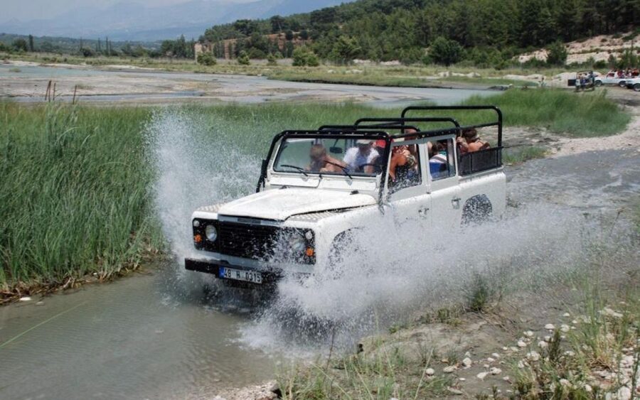 Marmaris: Jeep Safari Adventure Trip With Lunch - Water gun fights and waterfall swim pools: the signature fun (and the cold)