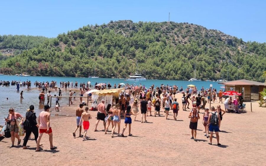 Marmaris: Jeep Safari Adventure Trip With Lunch - Jesus Beach: sea time after the highland mess