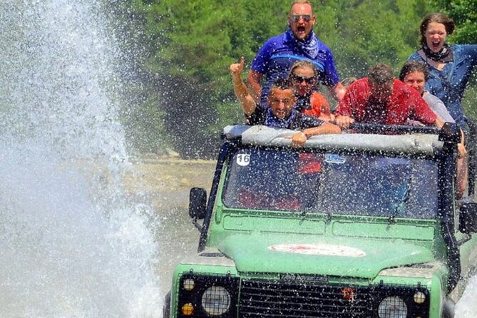 Marmaris Jeep Safari Tour With Waterfall and Water Fights - Key highlights at a glance