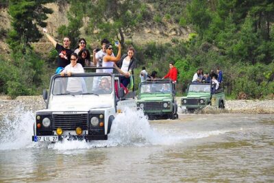 Marmaris Jeep Safari Tour With Waterfall and Water Fights - Getting to the Start: pickup, meet point, and timing