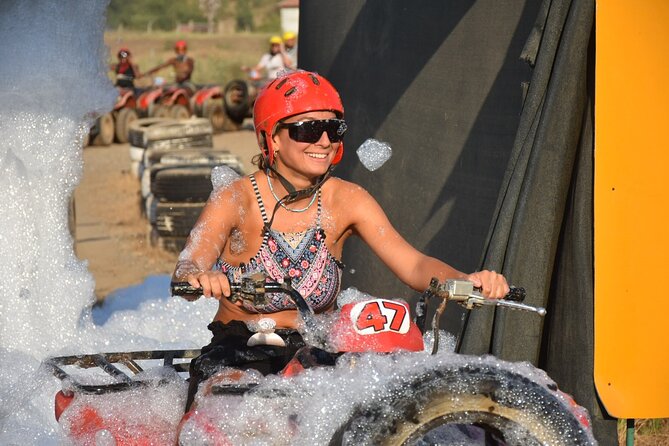 Marmaris Quadbike Safari with Water Battle - Water Battle Break: Wet, Messy, Optional Fun
