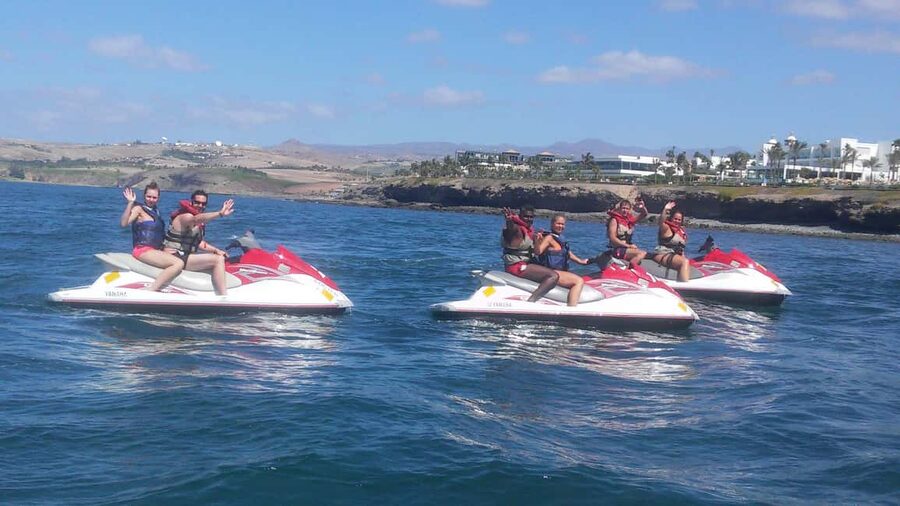 Maspalomas: Jetski Safari 60 Minutes - Free PickUp & DropOff - What actually happens on the route: dunes, game drive, and ocean time
