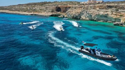 Mellieha: Comino & Blue Lagoon Jet Ski Safari Tour - Meeting Blue Waves Watersports and the pre-ride setup