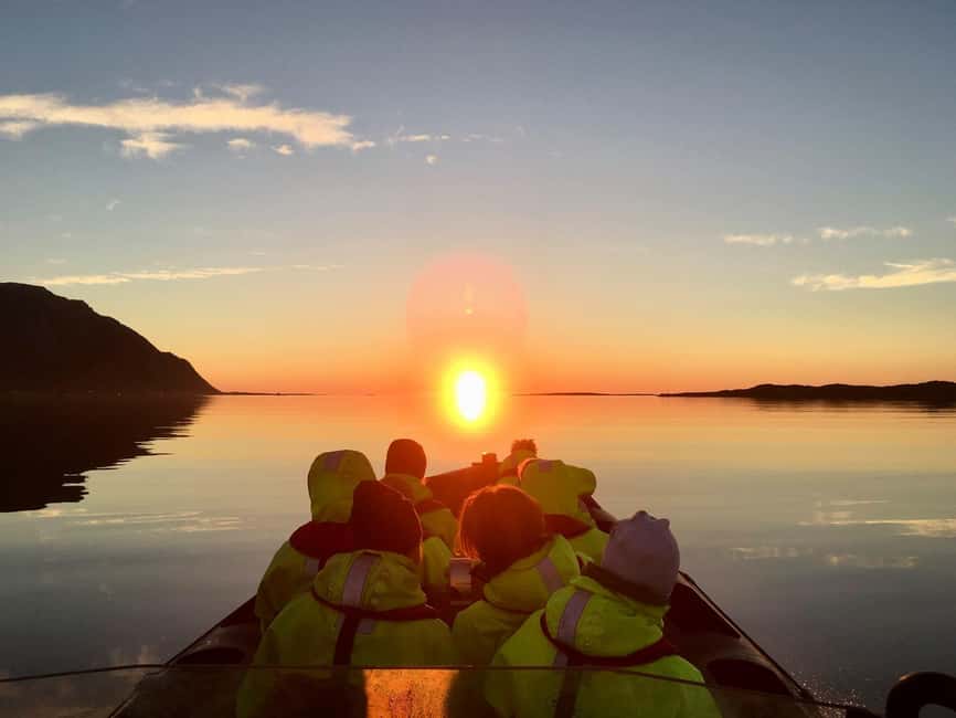Midnight sun safari - The Ride West Through Straits to the Ocean Side