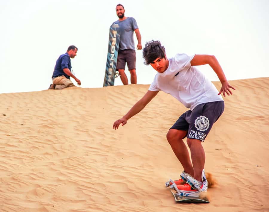 Mleiha Desert Safari with Sandboarding, Stargazing & Dinner - The Desert-to-City Contrast (And Why It’s Part of the Value)