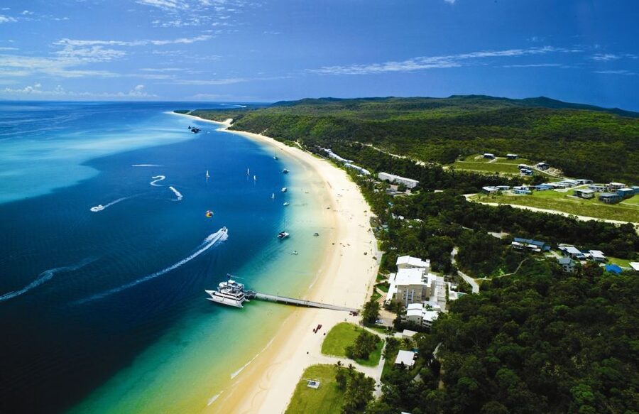 Moreton Island: Tangalooma Day Trip with Desert Safari - The desert safari and sand toboggan: the big payoff