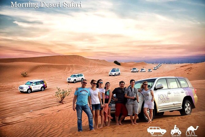 Morning Desert Safari:Dune Bashing Experience with Camel Ride - Morning Desert Safari Logistics That Actually Matter (8:30am Start)