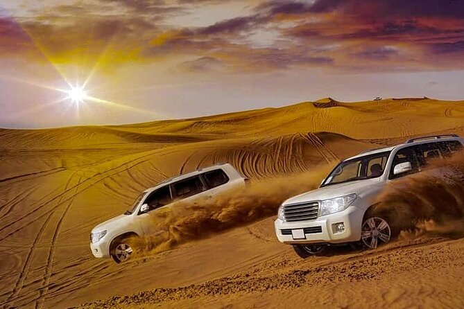 Morning Desert Safari in 4x4 Shared Vehicle - 4x4 Dune-Bashing in a Shared Vehicle: Big Thrills, No Long Wait