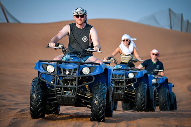 Morning Desert Safari, Quad Bike, Sandboard and Camel Ride - Morning Desert Safari From Dubai: Cooling Off in the Desert