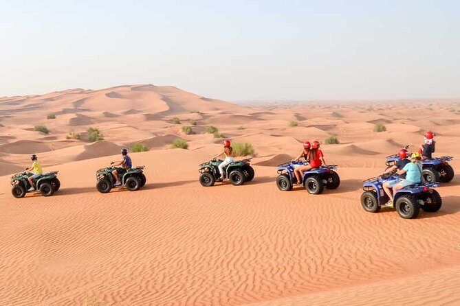 Morning Desert Safari with Camel Ride and Quad Bike - Quick hits before you go