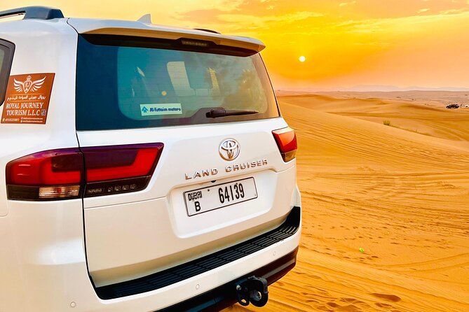 Morning Desert Safari with Dune Bashing & Camel Ride - Entering Dubai’s Desert Morning in Lehbab