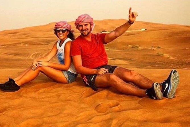 Morning Desert Safari with Quad Bike, Camel Ride & Sandboarding - Small group of 15: more time doing, less time waiting