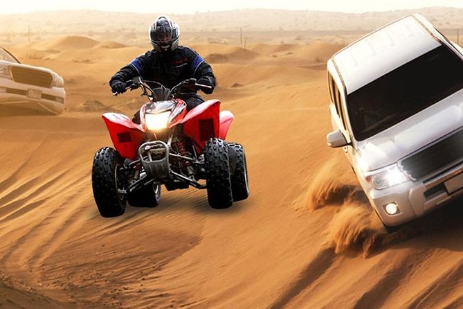 Morning Desert Safari with Quad Bike, Sand Boarding and Camel Ride - Pickup, Timing, and What the 4 Hours Adds Up To