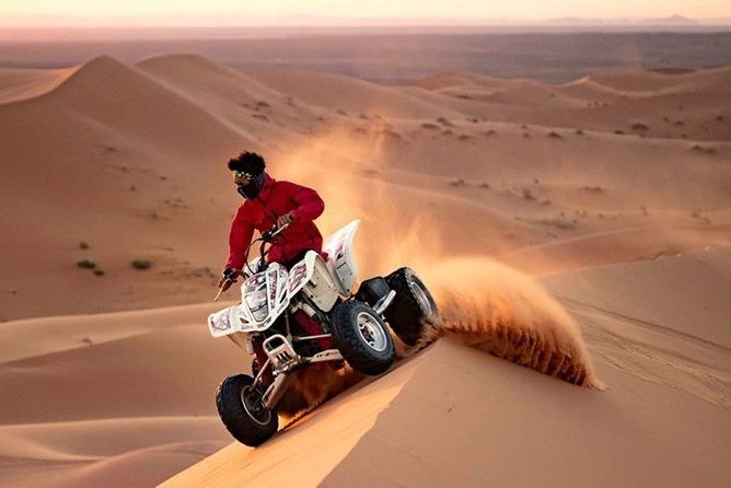 Morning Desert Safari with Quad Bike, Sand Boarding and Camel Ride - Entering the Red Dunes: 30–40 Minutes of Dune Bashing