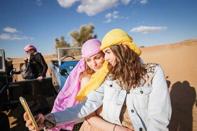 Morning Desert Safari with Quad Biking - Sandboarding, Camel Ride, and a Falcon Photo: Desert Fun With Real Contrast