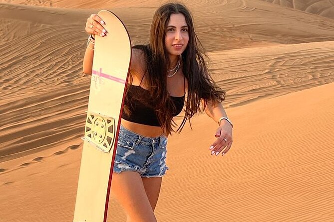 Morning Desert Safari With Quad Biking and Sandboarding - Sunrise views and photo help from guides like Waqar and Bilal