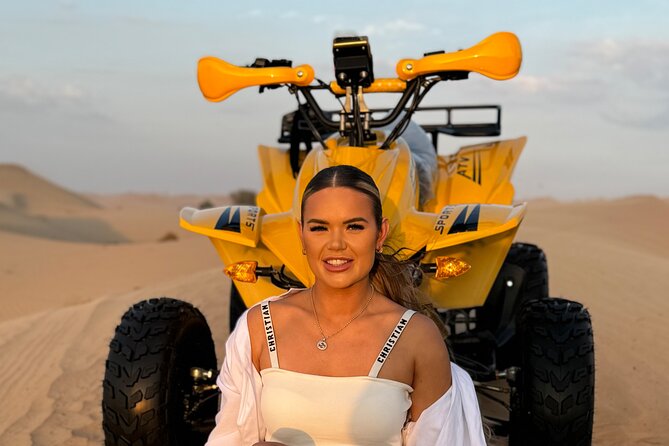 Morning Safari Dune Bashing ATV Bikes Camel Ride Sandboarding - The 20 minutes of dune bashing: short, intense, and the real test