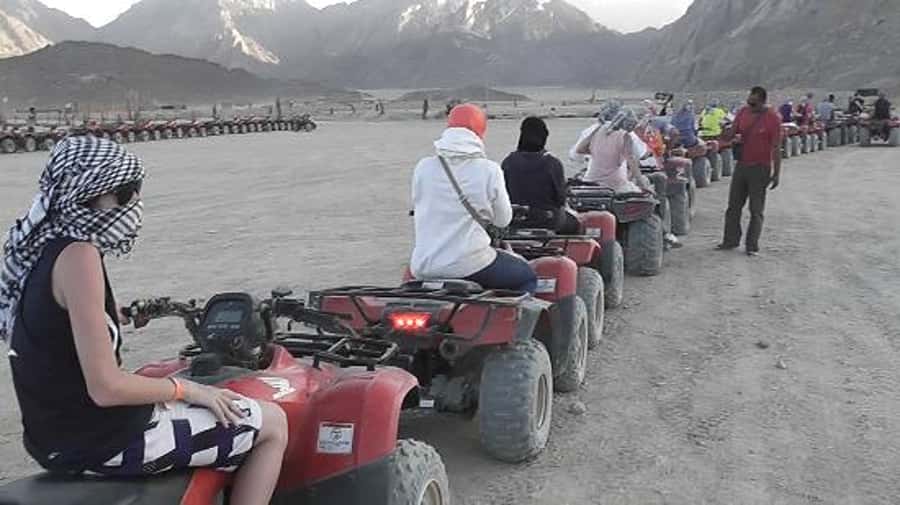 Morning Trip: Desert Safari Riding a Speed Quad Bike, Pickup - FAQ