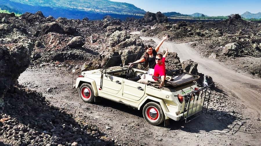 Mount Batur: Private Volkswagen Jeep Volcano Safari - Lunch + coffee plantation: Bali flavors with a payoff